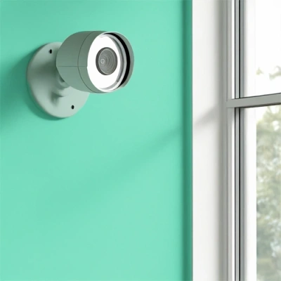 Tucson vivint camera facing a window